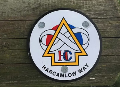 waymark for the harcamlow way